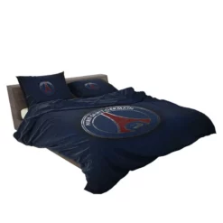 Club World Cup Soccer Club PSG Logo Bedding Set 2