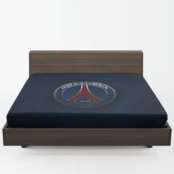 Club World Cup Soccer Club PSG Logo Fitted Sheet 1