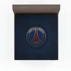 Club World Cup Soccer Club PSG Logo Fitted Sheet