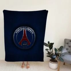 Club World Cup Soccer Club PSG Logo Fleece Blanket