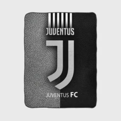 Club World Cup Soccer Team Juventus Logo Fleece Blanket 1