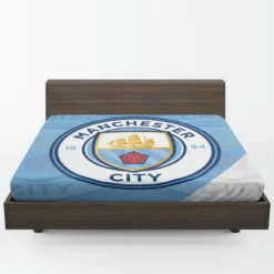 Club World Cup Soccer Team Manchester City FC Fitted Sheet 1