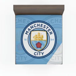 Club World Cup Soccer Team Manchester City FC Fitted Sheet