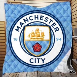 Club World Cup Soccer Team Manchester City FC Quilt Blanket