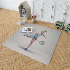 CoCo Vandeweghe American Professional Tennis Player Rug 1