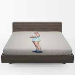 CoCo Vandeweghe Popular Tennis Player Fitted Sheet 1