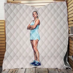 CoCo Vandeweghe Popular Tennis Player Quilt Blanket
