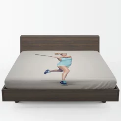 CoCo Vandeweghe Top Ranked Tennis Player Fitted Sheet 1