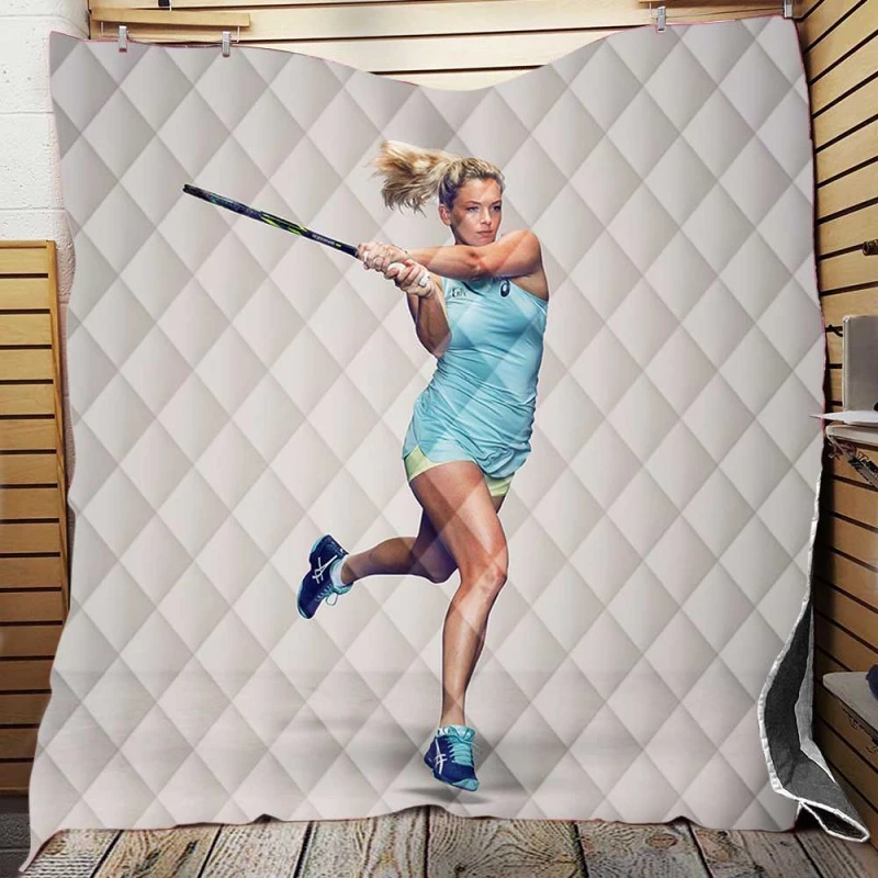 CoCo Vandeweghe Top Ranked Tennis Player Quilt Blanket