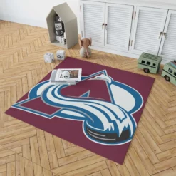 Colorado Avalanche Professional Ice Hockey Team Rug 1