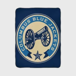 Columbus Blue Jackets Popular Ice Hockey Team Fleece Blanket 1