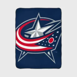 Columbus Blue Jackets Professional Ice Hockey Team Fleece Blanket 1