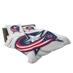 Columbus Blue Jackets Top Ranked Hockey Team Bedding Set 2