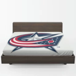 Columbus Blue Jackets Top Ranked Hockey Team Fitted Sheet 1