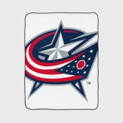 Columbus Blue Jackets Top Ranked Hockey Team Fleece Blanket 1