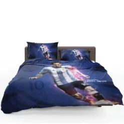 Committed sports Player Lionel Messi Bedding Set