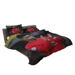 Competitive Football Player Marcus Rashford Bedding Set 2