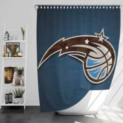 Competitive NBA Basketball Team Orlando Magic Shower Curtain