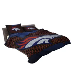 Competitive NFL Football Team Denver Broncos Bedding Set 2