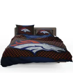Competitive NFL Football Team Denver Broncos Bedding Set