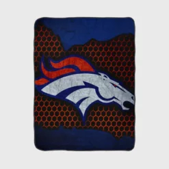 Competitive NFL Football Team Denver Broncos Fleece Blanket 1
