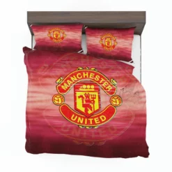 Competitive Soccer Team Manchester United FC Bedding Set 1