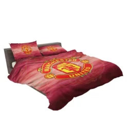 Competitive Soccer Team Manchester United FC Bedding Set 2