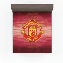 Competitive Soccer Team Manchester United FC Fitted Sheet