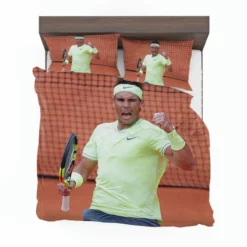 Competitive Tennis Player Rafael Nadal Bedding Set 1