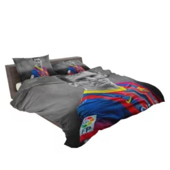 Confident Soccer Player Lionel Messi Bedding Set 2