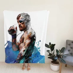 Conor McGregor Popular UFC Wrestler Fleece Blanket