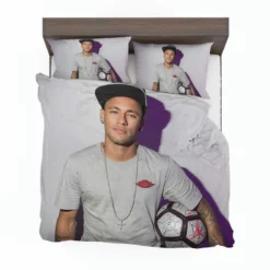 Consistent Football Player Neymar Jr Bedding Set 1