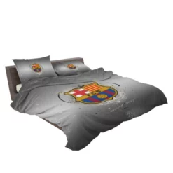 Consistent Spanish Soccer Team FC Barcelona Bedding Set 2