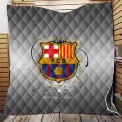 Consistent Spanish Soccer Team FC Barcelona Quilt Blanket