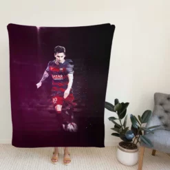 Copa Eva Duarte Lionel Messi Footballer Fleece Blanket