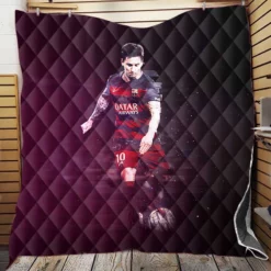 Copa Eva Duarte Lionel Messi Footballer Quilt Blanket