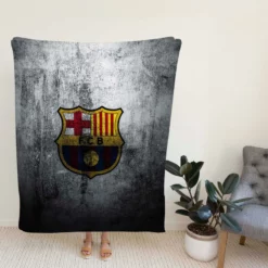 Copa Eva Duarte Team FC Barcelona Fleece Blanket