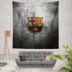 Copa Eva Duarte Team FC Barcelona Tapestry