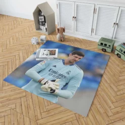 Copa del Rey Football Thibaut Courtois Rug 1