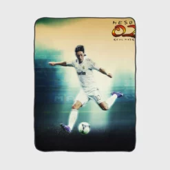 Copa del Rey Sports Player Mesut Ozil Fleece Blanket 1