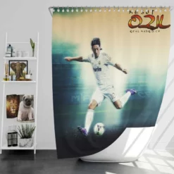 Copa del Rey Sports Player Mesut Ozil Shower Curtain