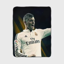 Copa del Rey Sports Player Toni Kroos Fleece Blanket 1