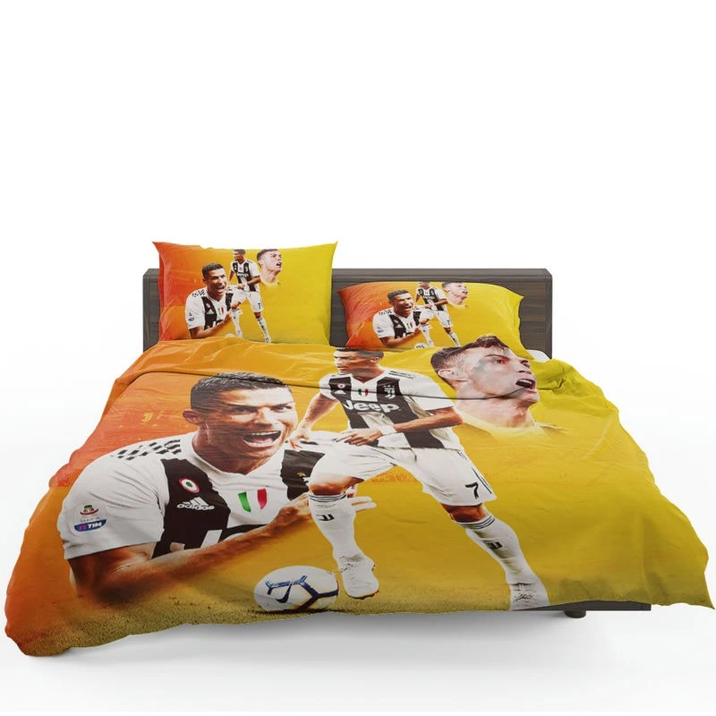 Cristiano Ronaldo CR7 Football Player Bedding Set