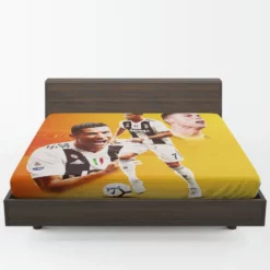 Cristiano Ronaldo CR7 Football Player Fitted Sheet 1