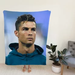 Cristiano Ronaldo CR7 Portuguese Player Fleece Blanket