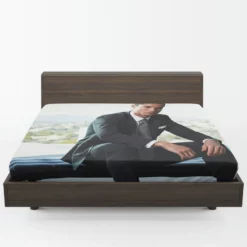 Cristiano Ronaldo Capable Soccer Player Fitted Sheet 1