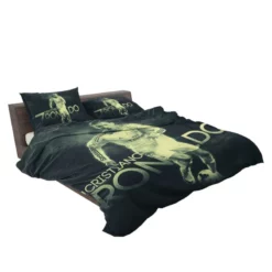 Cristiano Ronaldo Confident Soccer Player Bedding Set 2