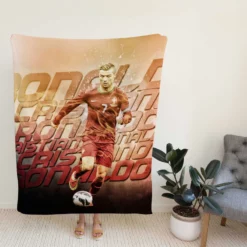 Cristiano Ronaldo Elite Portugal Player Fleece Blanket