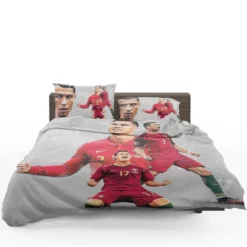 Cristiano Ronaldo Goat Portugal Football Player Bedding Set