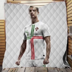 Cristiano Ronaldo Greatest Of All Tme Quilt Blanket